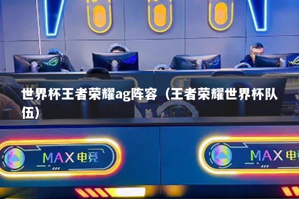 世界杯王者荣耀ag阵容（王者荣耀世界杯队伍）